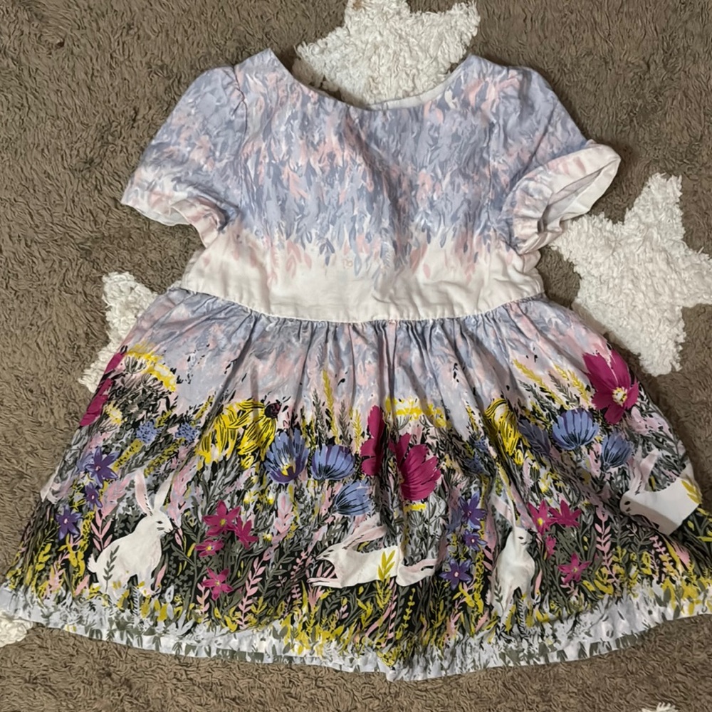 Floral Fantasy Kids Dress
